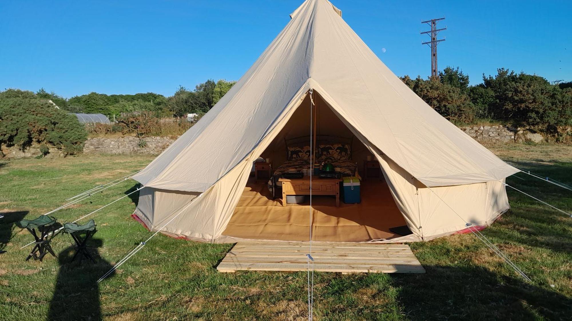 Cornish Skies Glamping Pool Exterior photo